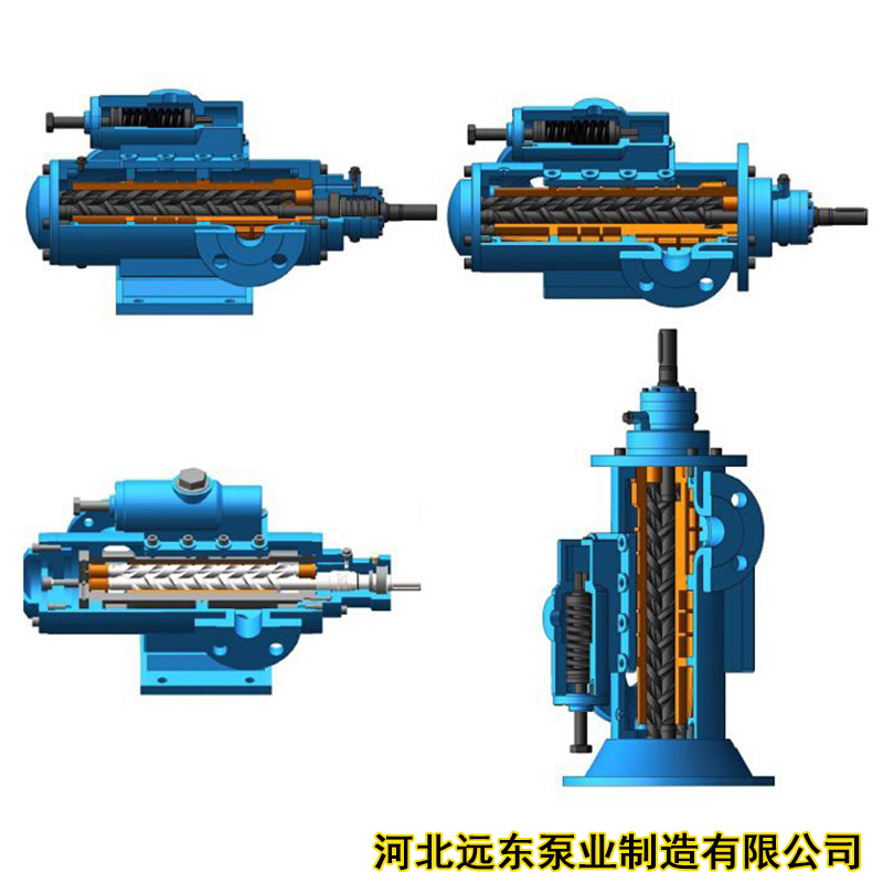 三螺杆泵结构图